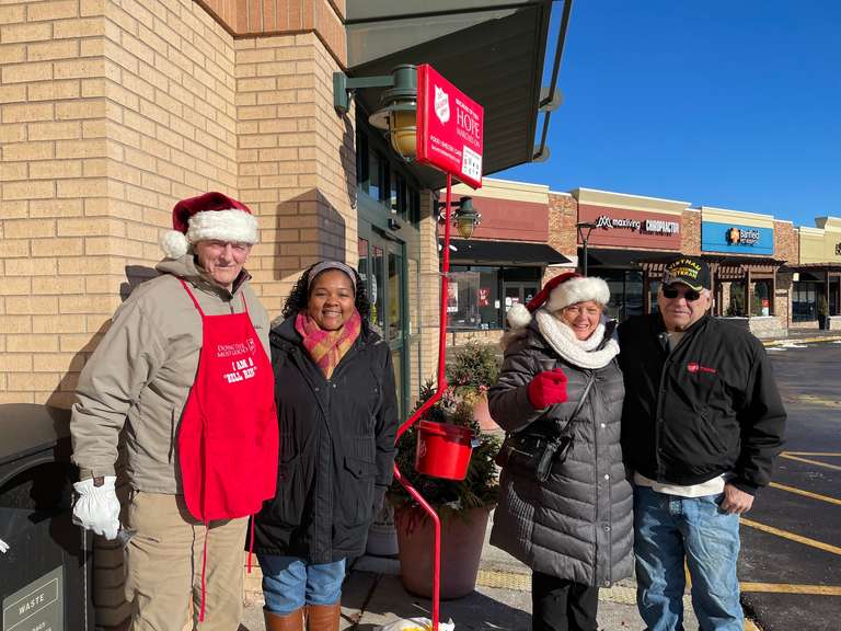 Bell ringing during the holidays